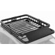 thumbnail image 4 of Historyli Cesta portaequipajes universal de 64 x 50 x 6 pulgadas, cesta portaequipajes de techo de gran capacidad con extensión, resistente para SUV, vehículos, tres secciones, 4 of 7