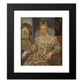 thumbnail image 2 of Francesco Montemezzano 12x14 Black Modern Framed Museum Art Print Titled - Portrait of a Noblewoman, 2 of 5