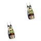 thumbnail image 2 of Matsuzay Door Hanging Pendant Artwork Wall Hanger Home Decor Funny Supply Decorative for Outdoor Backyard Porch Fence Accessories No.1 2piezas, 2 of 6