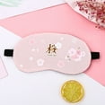 thumbnail image 4 of Bangcool 2PCS Sleeping Mask Cartoon Pig Flower Eye Shade with Ice Pack for Home Travel, 4 of 10