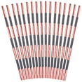 thumbnail image 4 of SHISUYAN Pailles en Papier Rouges Durables pour Boire Parfaites pour les Célébrations du 4 Juillet et Toute Occasion 50 Pcs, 4 of 8