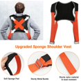 thumbnail image 3 of Elevador de hombros ajustable Moving Straps KOAKOMI para 2 personas, 3 of 7