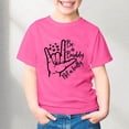 thumbnail image 2 of ibiyuan Boys Tshirt Crewneck Funny Short Sleeve School Shirt Girls Graphic Hearts Basic Tees Fashion Vacation Summer Tee Top, 2 of 4