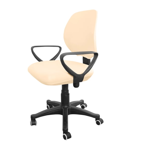 BESTOYARD Light Yellow Stretchy Chair Cover Elastic Protector for Dining Banquet Party Chairs