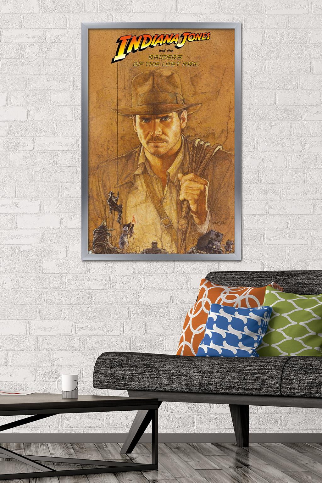 Indiana Jones And The Raiders Of The Lost Ark - One Sheet Wall Poster, 22.375" x 34" Framed