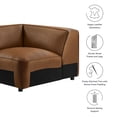 thumbnail image 2 of Auren Corner Chair in Coffee, 2 of 10