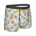 thumbnail image 2 of KLL Skateboard Men's Cotton Boxer Briefs Underwear-Medium, 2 of 8