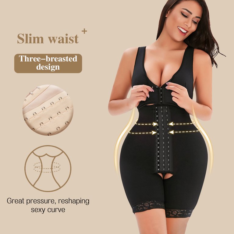 Garteder Slimming Sheath Women Shaping Faja Colombianas Full Body Shaper  Waste Trainer Thigh Trimmer Tummy Control With Hook Belly Binder