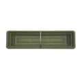 thumbnail image 2 of Bloem 24-in Wide Dura Cotta Resin Window Box Planter - Living Green, 2 of 6