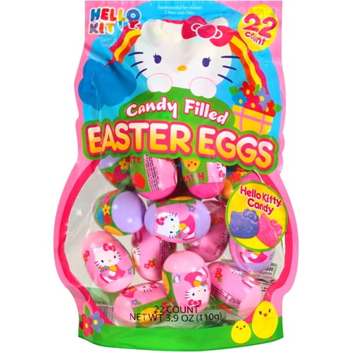 Hello Kitty CandyFilled Easter Eggs, 22 count, 3.9 oz