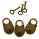 thumbnail image 5 of Candados 3 Piezas de Seguridad para pequeña sala / Equipaje Llaves, s para Equipaje, Joyero Sharpla Candado, 5 of 7