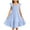 Sky Blue, variant on Gelikeya Milkmaid Dress for Girls Flowy Boho Dress Square Neck Flutter Sleeve Graduation Dress Solid Color Summer Casual Dresses (Toddlers, Brick Red, 4-5 Years)