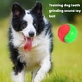 thumbnail image 3 of Koiauber Squeaky Ball Dog Chew Toy TPR Interactive Toys for Dogs Teeth Cleaning Bite Resistance Pet Supplies for Home Outdoors Walking Traveling, 3 of 8