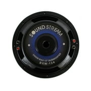 SoundStream BXW-124 2400 Watt 12” Dual 4 Car Subwoofer Speaker, Black
