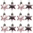 thumbnail image 1 of npkgvia Christmas Decorations,Hanging Decor,Christmas Tree Pendant 5cm12pcs Pentagonal Star Pendant Bright Irregular Electroplating,Clearance, 1 of 2