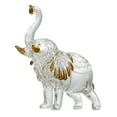 thumbnail image 3 of kowaku Animal Statue Animal Sculpture Bedroom Craft Gift Bookshelf Office Cabinet Indoor Mini Desk Home Decoration Tabletop Ornament Elephant, 3 of 9