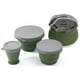 thumbnail image 2 of Folding Pot Set Portable Compact Cooking Cookware Set for Outdoor Camping Picnic, 2 of 5