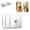 multicolor,Free Size, variant on Drill Free Adhesive Hooks,Heavy Duty Self Adhesive Wall Hooks,Upgraded Picture Hangers Without Nails for Kitchen, Bathroom, Home