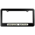 thumbnail image 1 of Oregon Native, State Pride License Plate Tag Frame, Multiple Colors, 1 of 1