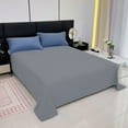 thumbnail image 5 of Ycandiee Bedding Twin Flat Sheet, Cotton Flat Bed Sheet, Easy to Wash, Soft Brushed Microfiber, Shrinkage and Fade Resistant Top Sheet - Easy Care, 5 of 7