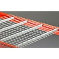 thumbnail image 2 of Pallet Rack Decking, Steel Wire, 46 in W, 42 in D, Silver, Zinc Finish, Gauge: 5, 2 of 2