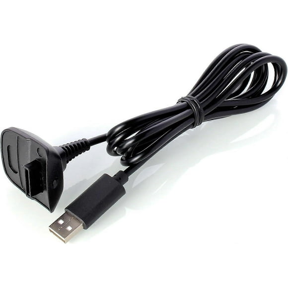 Xbox 360 Wireless Controller Cable USB Cable Length 150 cm - Black - Compatible Produ