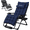 Navy blue, variant on Amopatio Zero Gravity Chair with Cushion and Foot Rest, Blue