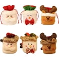 thumbnail image 2 of Saco de Papá Noel para niños, bolsa de almacenamiento de dulces, decoración navideña para el hogar, regalos de Navidad, Año Nuevo, 2024, 2023, 2 of 4