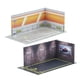 thumbnail image 1 of 2 modelos de coches a escala 1/24, estacionamiento de coches de juguete, escena de fundición a presión, fondo DIY, colección Muro Naranja, 1 of 8