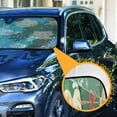 thumbnail image 3 of WOBOGO Cute Illustration Of Christmas Cat Ornaments Car Windshield Sunshades Autopilot Lightweight Accordion Sun Visor 55×27.6in, 3 of 8