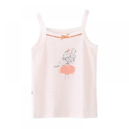 

Summer Baby Girls Camisole Teenage Clothes Sleeveless Girl Tops Tees