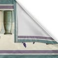 thumbnail image 3 of Ambesonne Farmhouse Valance Pack of 2, Lavenders Cottagecore Art, 42"X18", Pale Teal Eggshell, 3 of 5