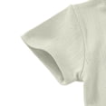 thumbnail image 6 of Weebloom Baby Boys Girls Onesie Bodysuits Ribbed Short Sleeve Bodysuit Pjs Sleepwear Romper Sleepers Pajamas Light Green, 6 of 6
