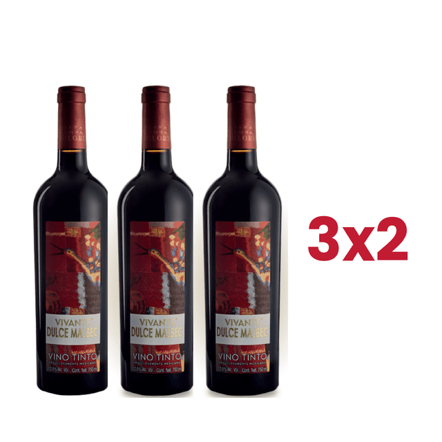 Paquete 3X2 Vino Tinto Freixenet Vid Mexicana Vino Tinto 750 ml