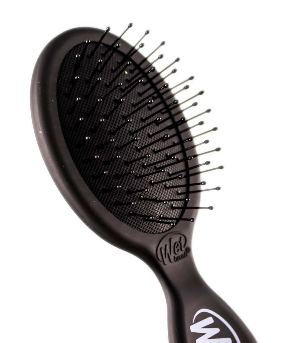 The Wet Brush Squirts Detangling Shower Mini Brush (Color : Black Out)