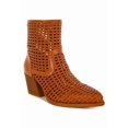 thumbnail image 5 of Artisole Woven Pleather Block Heel Boots, 5 of 13