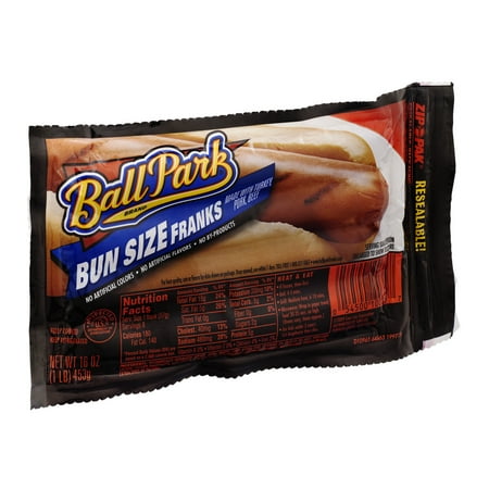 Ball Park Franks Bun Size - 8 CT