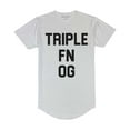 thumbnail image 4 of ShirtBANC Dropcut Graphic Shirt Triple OG Tee Motivational Mens Long Shirt, 4 of 6