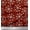 Brick Red, variant on Soimoi Purple Cotton Duck Fabric Snow Flakes Floral Print Fabric by the Yard 42 Inch Wide
