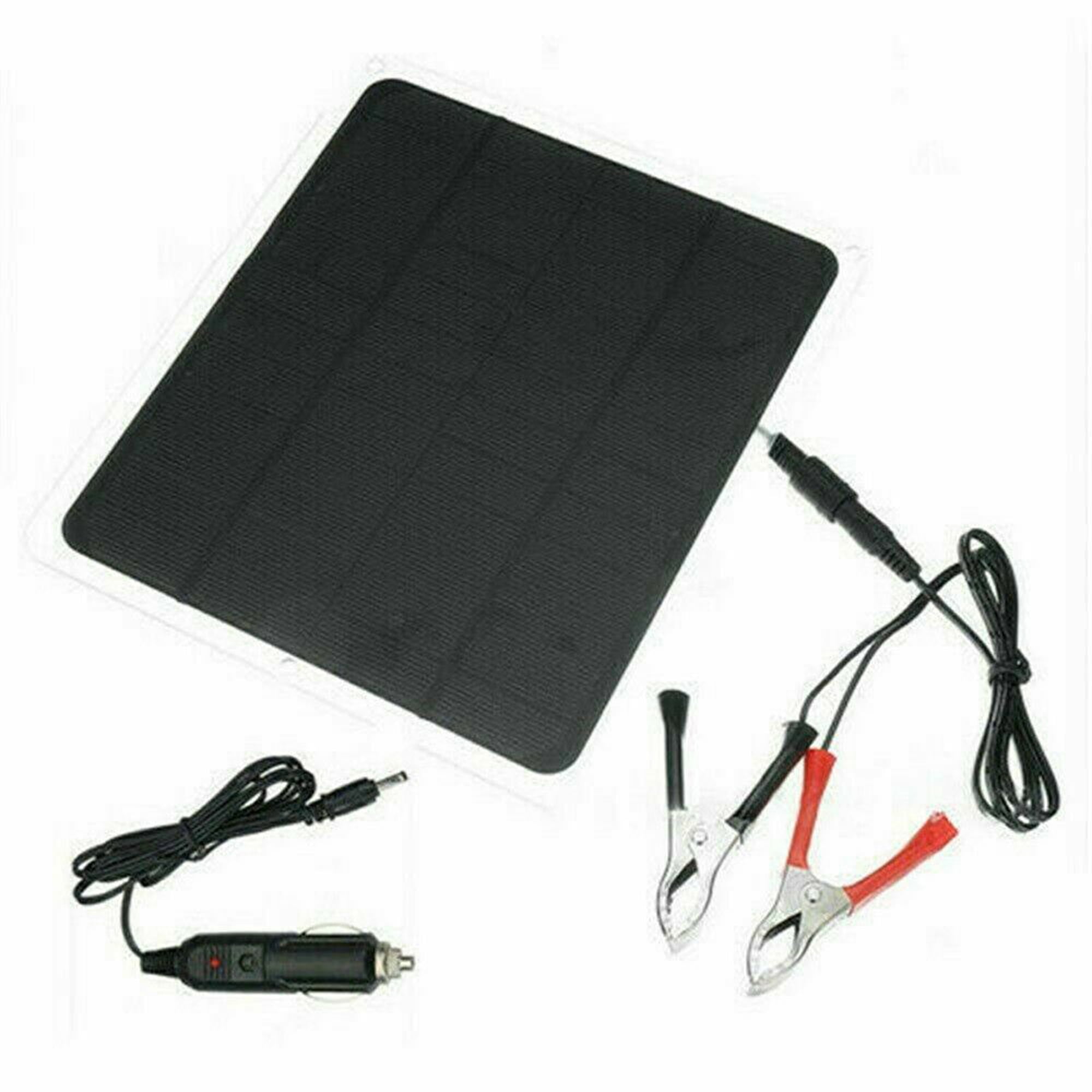 20W Solar Panel Trickle Charge Battery Charger 12V Kit Maintainer Marine Car US 