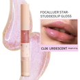thumbnail image 1 of Ganfancp Brillo de Labios Nacarado Rotulador Fácil de Colorear Pincel Suave Brillo de Labios Flash Pouting Brillo de Labios Lip Glaze 5Ml Liquidación Ventas Hoy Ofertas Prime 1* Brillo de Labios, 1 of 3