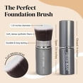 thumbnail image 2 of Brocha de maquillaje retráctil de punta plana de Keshima: brocha kabuki retráctil premium para base de maquillaje líquido, polvos, crema y rubor., 2 of 6