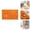 Orange, variant on 15.75 x 23.62 Inch Bathroom Rug, Water Absorbent Shaggy Bath Mat, Non Slip Floor Mat for Shower Entrance, Indoor Doorway
