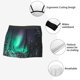 thumbnail image 3 of Balery Northern Lights 2 Calzoncillos bóxer para hombre, ropa interior de algodón suave y transpirable con cinturilla de nailon-Small, 3 of 5