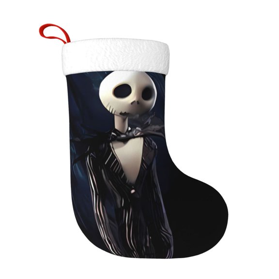 Sigee The Nightmare Before Christmas An for Christmas Stocking Stocking for Kids, Holiday and Family Stocking for Fireplace or Party Decoration