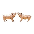 thumbnail image 1 of 2 figuras de latón, esculturas de animales, decoración Feng Shui de metal, adornos de mesa para festivales, centros de mesa, escritorios y oficinas., 1 of 9