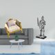 thumbnail image 2 of Escultura De Estatua De Caballero En Miniatura De Madera Con Sofá, Adorno De Mesa Vintage Creativo Para Casa De Muñecas, Juguetes De Bricolaje, Escena De Vida, Entrada, Estantería,, 2 of 8