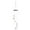 White, variant on Gymnture christmas Solar Snowman Wind Chimes 7 Color LED Light Garden Decor