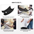 thumbnail image 5 of Beard Catcher Cape Bib Mirror Suction Cup Apron Hair Shave Beard Catcher Clean Care Waterproof Floral Cloth With Two Suctio, 5 of 5