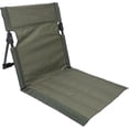 thumbnail image 1 of Silla de Playa Portátil con Respaldo, Respaldo Ajustable, Plegable y Transpirable para Al Aire Libre, Tomar el Sol (Ejercito Verde), 1 of 4